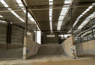 江苏砂石粉碎车间喷雾除尘