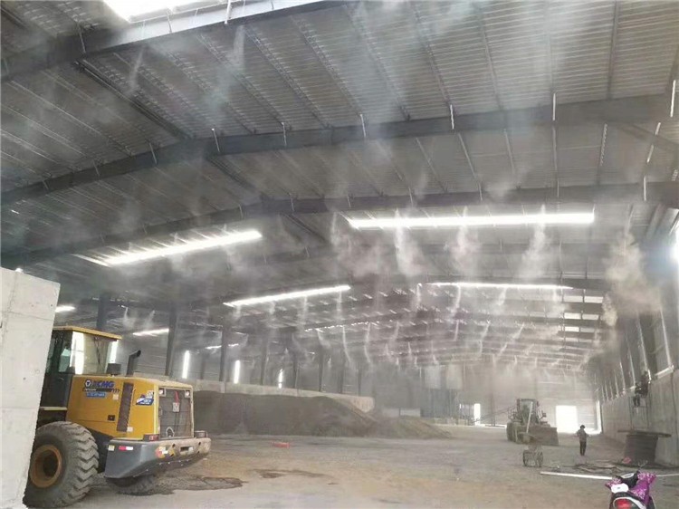 煤场为什么要安装高压喷雾降尘设备