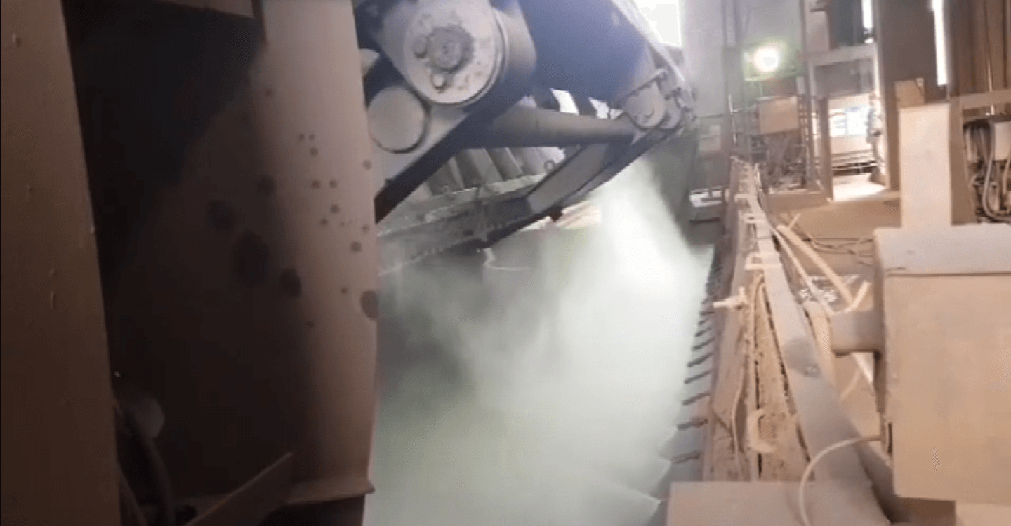 料仓喷雾降尘视频案例