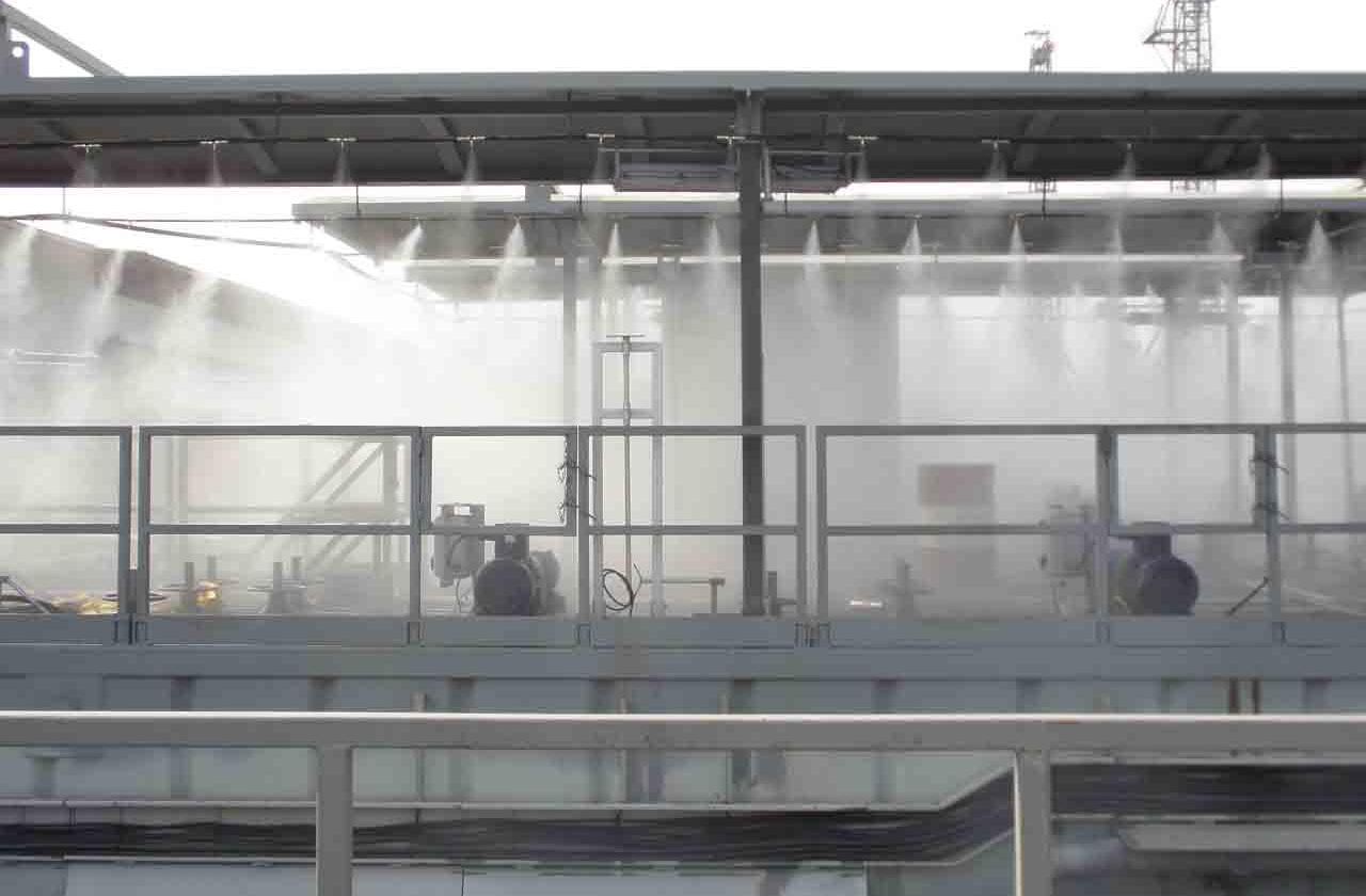 喷雾消毒视频案例