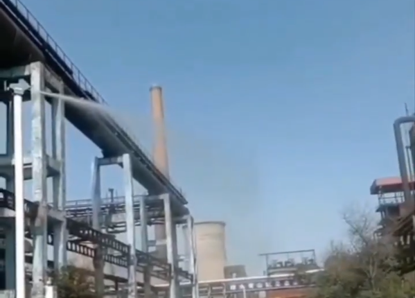 雾桩喷雾降温视频案例